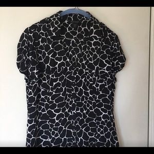 White House Black Market silk blouse